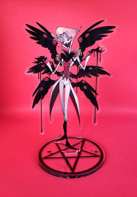 Lucifer Acrylic Standee: Black Wings - Etsy