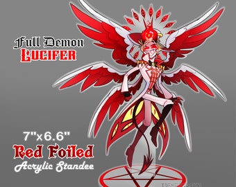 Full Demon Form Lucifer {Red Foiled} Standee PRE-ORDER