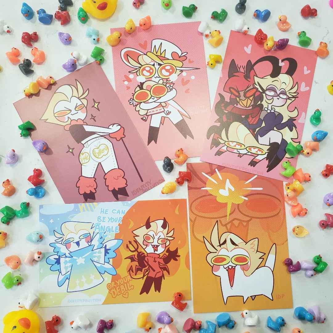 Lucifer hazbin hotel poster - Etsy 日本