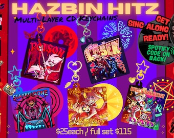 Hazbin Hits: CD Charms (Season 1)