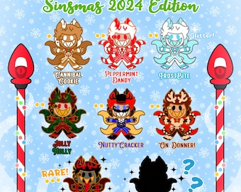 Alastor Gasha Pin {Sinsmas 2024 L.Edition}