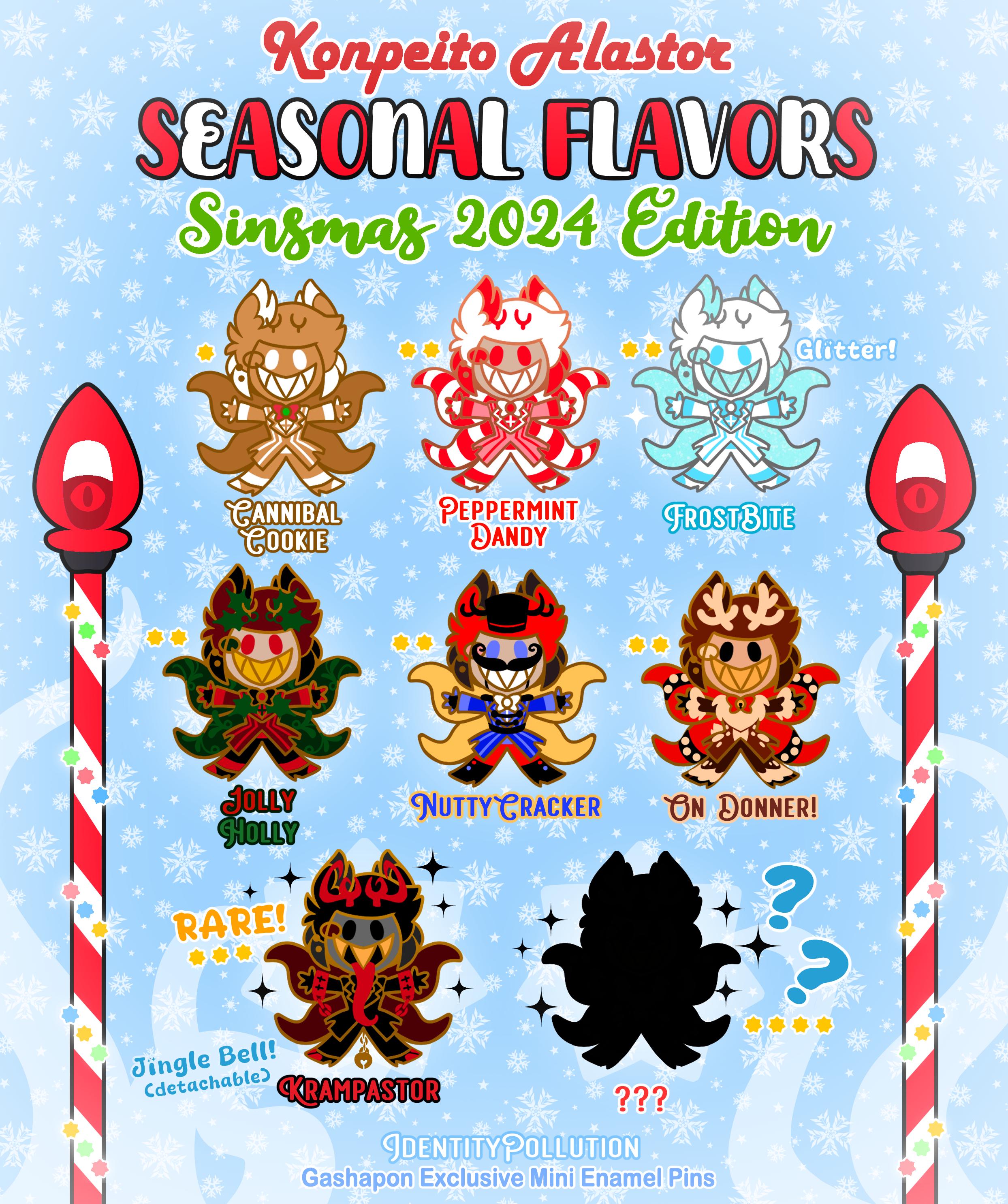 Alastor Gasha Pin {sinsmas 2024 L.edition} - Etsy