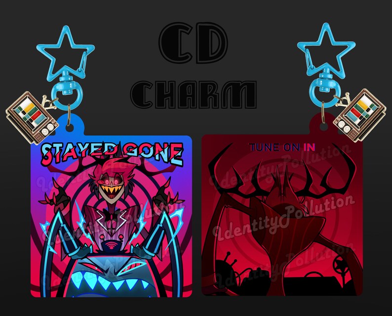 Hazbin Hits: CD Charms Pre-Order image 4