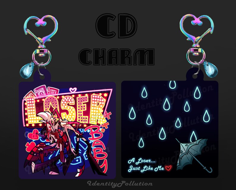 Hazbin Hits: CD Charms Pre-Order image 3