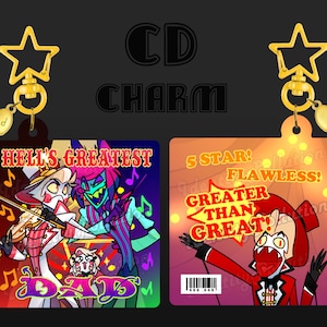 Hazbin Hits: CD Charms Pre-Order image 5