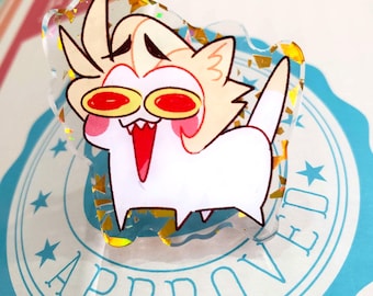 Cat!Lucifer Acrylic Pin & Charm