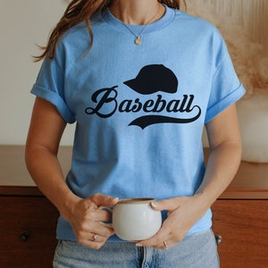 Baseball Hat Baseball Shirt for Baseball Fans, Baseball Mom, Gift for Baseball Player Tshirt, Baseball Gift for Him, Baseball Tee