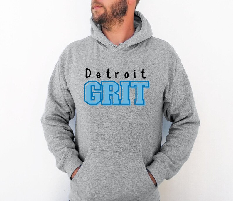 Detroit Grit Football Sweatshirt Gift for Lions Fan Detroit - Etsy