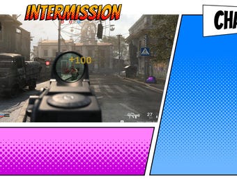 3D Animated Twitch Overlays COMIC | stream overlay package, twitch stream overlay, stream overlay screens, animated stream overlay package