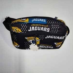 Jacksonville Jaguars Fannypacks Crossbody Bags, Belt Bags, Waist Pouches.