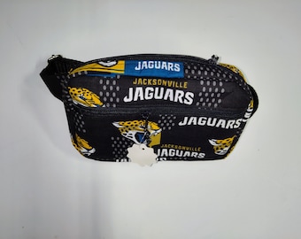 Jacksonville Jaguars Fannypacks Crossbody Bags, Belt Bags, Waist Pouches.