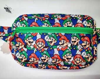 Mario and Luigi Fanny packs, SuperMario Fanny packs, SuperMario Crossbags