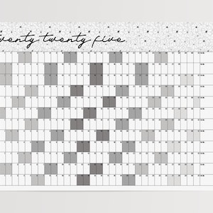 Large Wall Calendar 2026 - Giant Yearly Calendar 36x54 - Horizontal Wall Planner - Big Office Wall Calendar - Annual Year View Poster