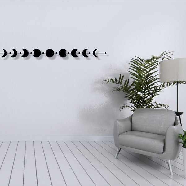 Moon Phase Wall Hanging Etsy