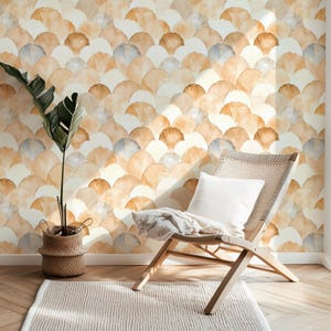 Shell Wallpaper: Coastal Beach Vibes (Peel & Stick or Traditional)