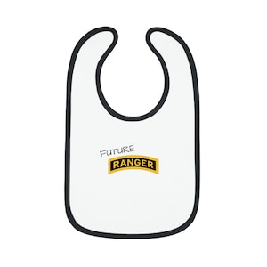 Future Army Ranger Baby Jersey Bib