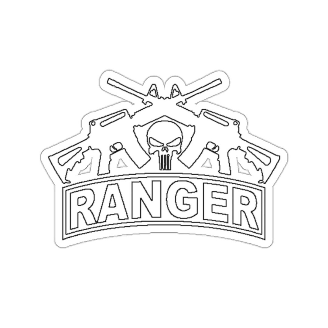 Army Ranger Sticker Etsy