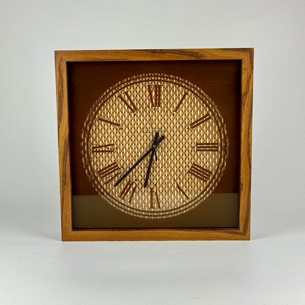 Elgin Wall Clock Etsy