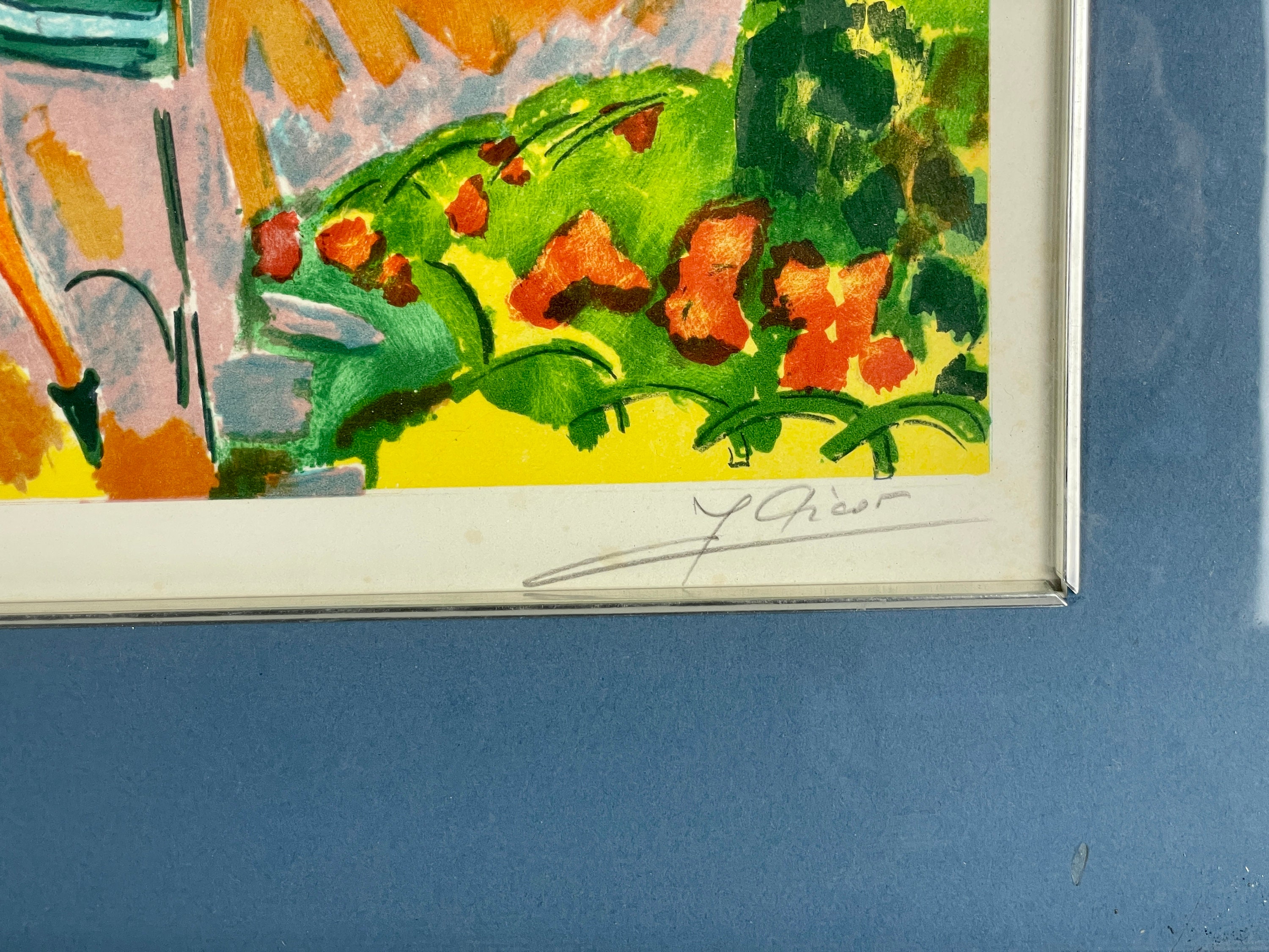 Jean Claude Picot Signed & Numbered Lithograph - Promenade Sur La