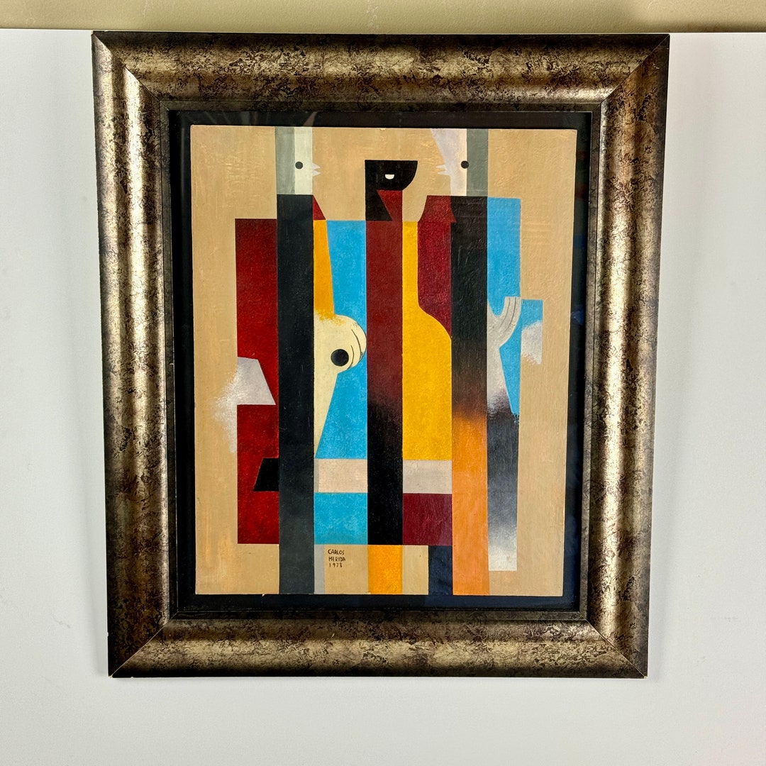 Carlos Merida Original Oil Painting on Board - C1978 - Etsy