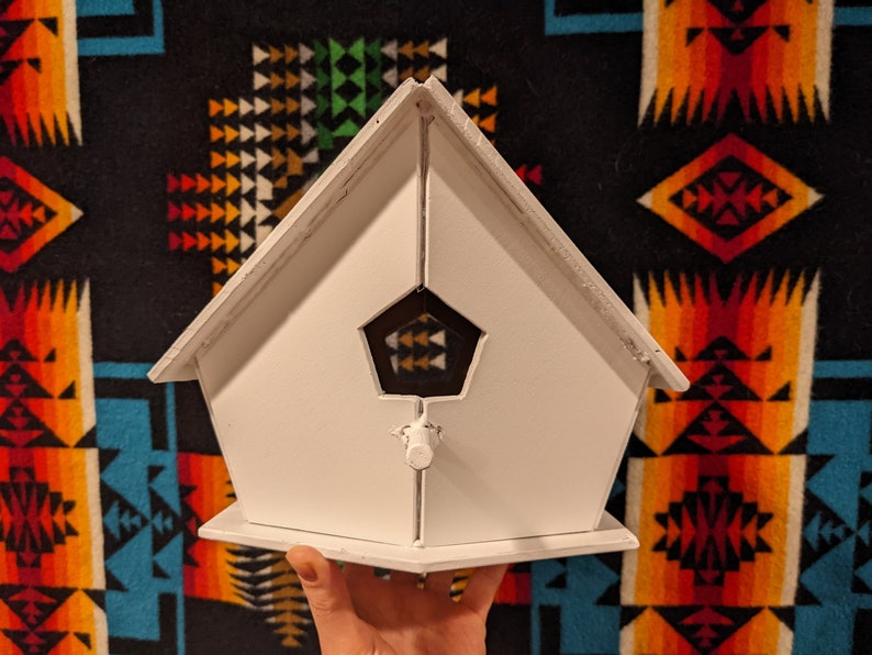 Hexagon Birdhouse Printable Templates, and Detailed Assumably ...