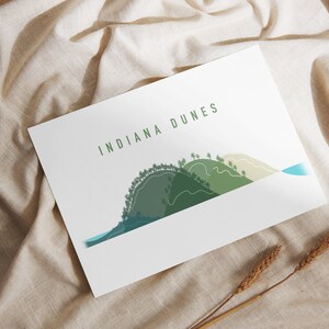 Indiana Dunes Art Print Digital Download // 5x7, 8x10, 8.5x11, 11x14, 11x17