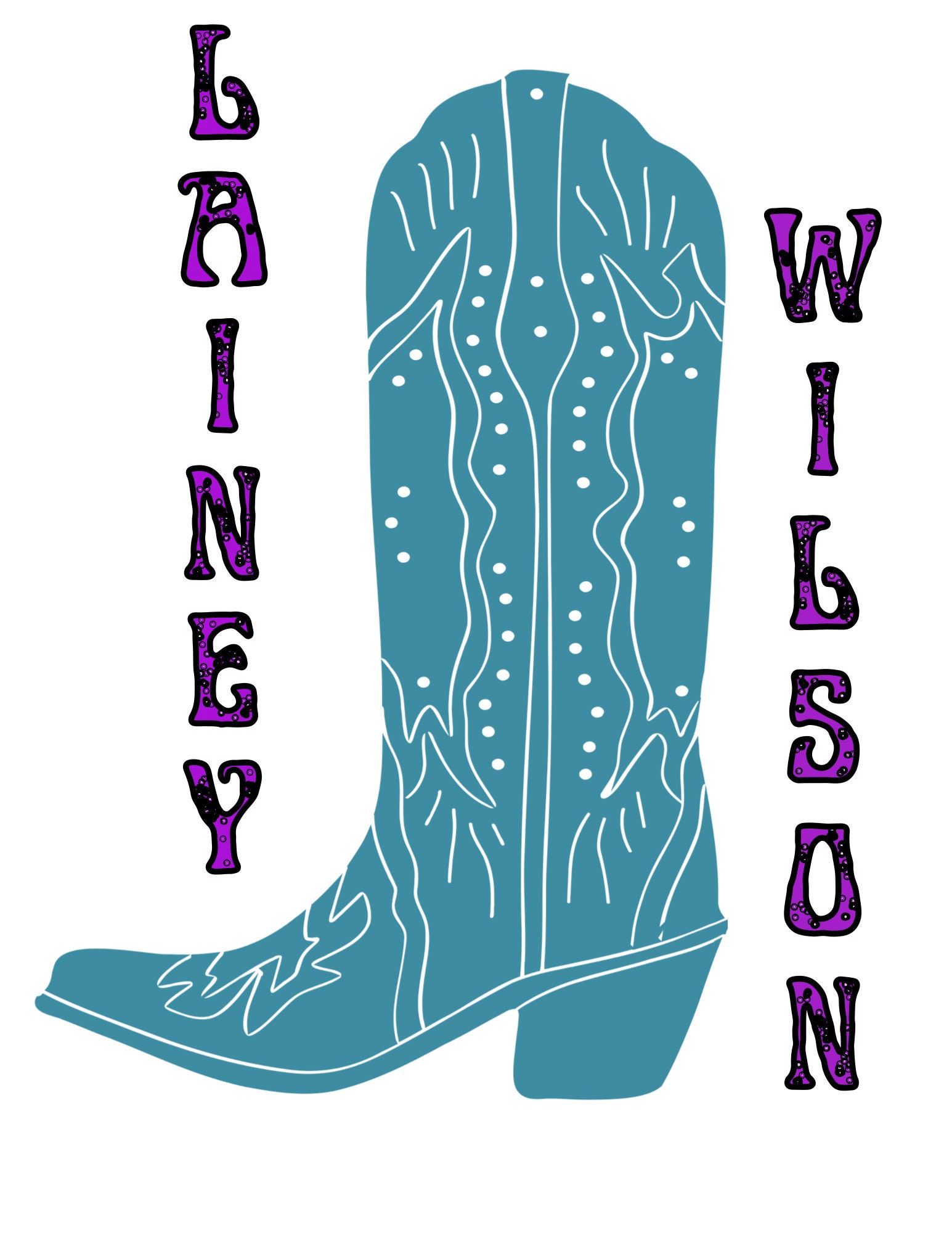 Lainey Wilson Boot Digital Download Etsy
