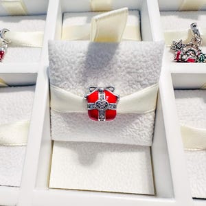 925 Sterling Silber Weihnachtsgeschenk Charm für Bettelarmband