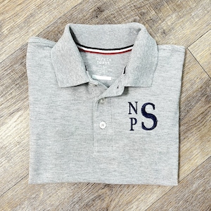 Back to School Boys Monogrammed Short Sleeve High Quality Soft Polo