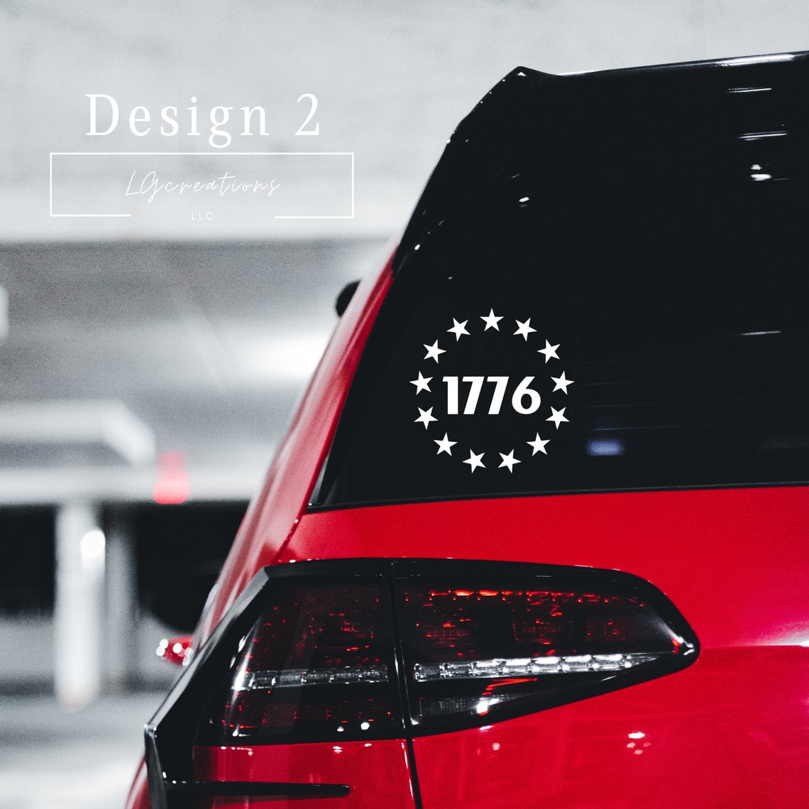 1776 *DECAL* - Etsy