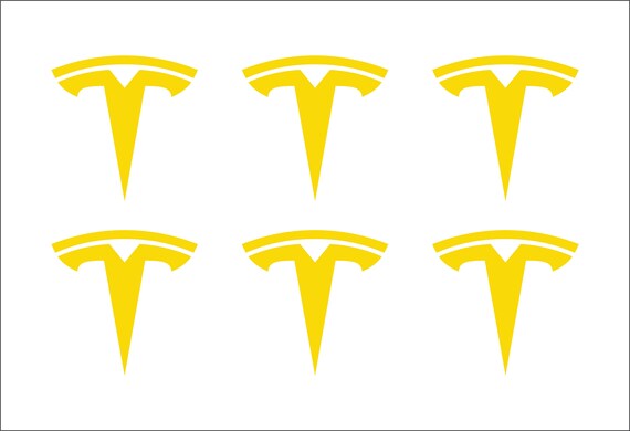Tesla Model 3 Bling Diamond Tesla Logo Kristall Aufkleber Logo