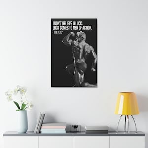 Tom Platz Motivational Canvas, The Golden Eagle Canvas