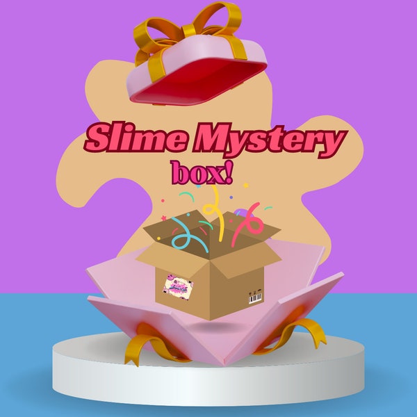 Slime Mystery Box, Surprise Box, Scented Slime, Slime Shop, Slime Package, Slime Bundle, Surprise Bundle