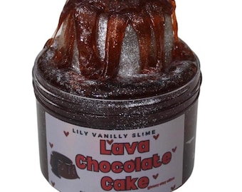 DIY Lava Chocolate Cake Slime Kit, Butter Slime, Sensory Play
