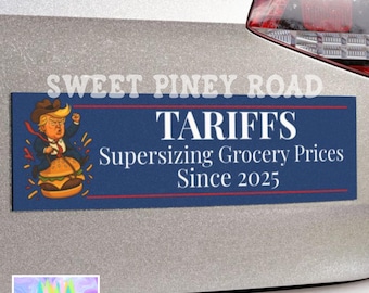 Anti Trump Car Magnet, Funny FDT Bumper Sticker Tariffs Humor Gift For Liberal, Abolish Ice, Republicans Protect Pedos Decal, Anti MAGA Gift