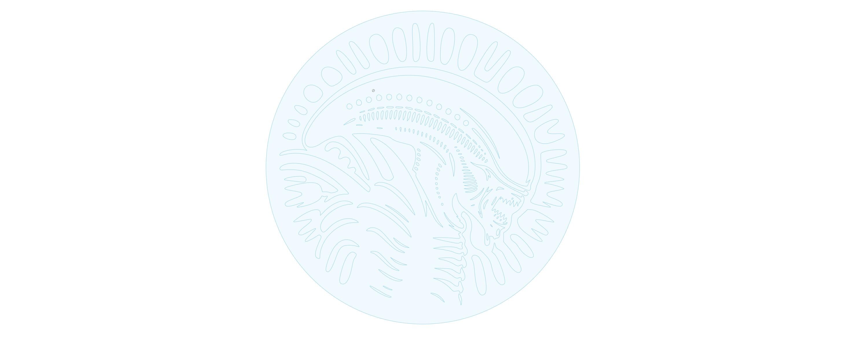Alien Xenomorph Circle Sign: Movie DXF File - Etsy