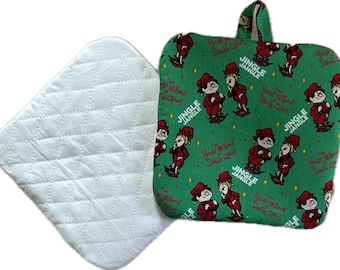 Jingle and Jangle Potholder – The Year Without a Santa Claus Trivet