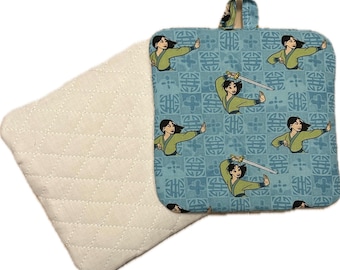 Mulan  Disney  Pot Holder - Potholder.