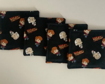 Back to the Future  Coaster Set of 4 – Kitchen Decor