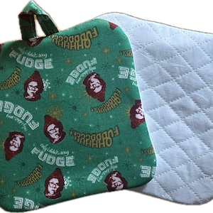 A Christmas Story Ralphie  Pot Holder Potholder!   Ohhhhhh Fudge!!