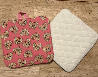 Muppets Miss Piggy potholder - Pot Holder!