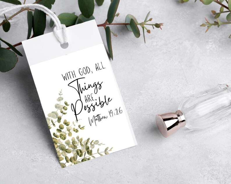 Print and Cut Scripture Gift Tags - Etsy
