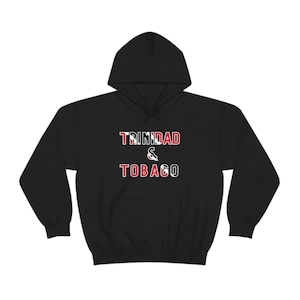 TRINIDAD AND TOBAGO Hoodie, Trinidad Gift, Carnival, Unisex Heavy Blend Hooded Sweatshirt