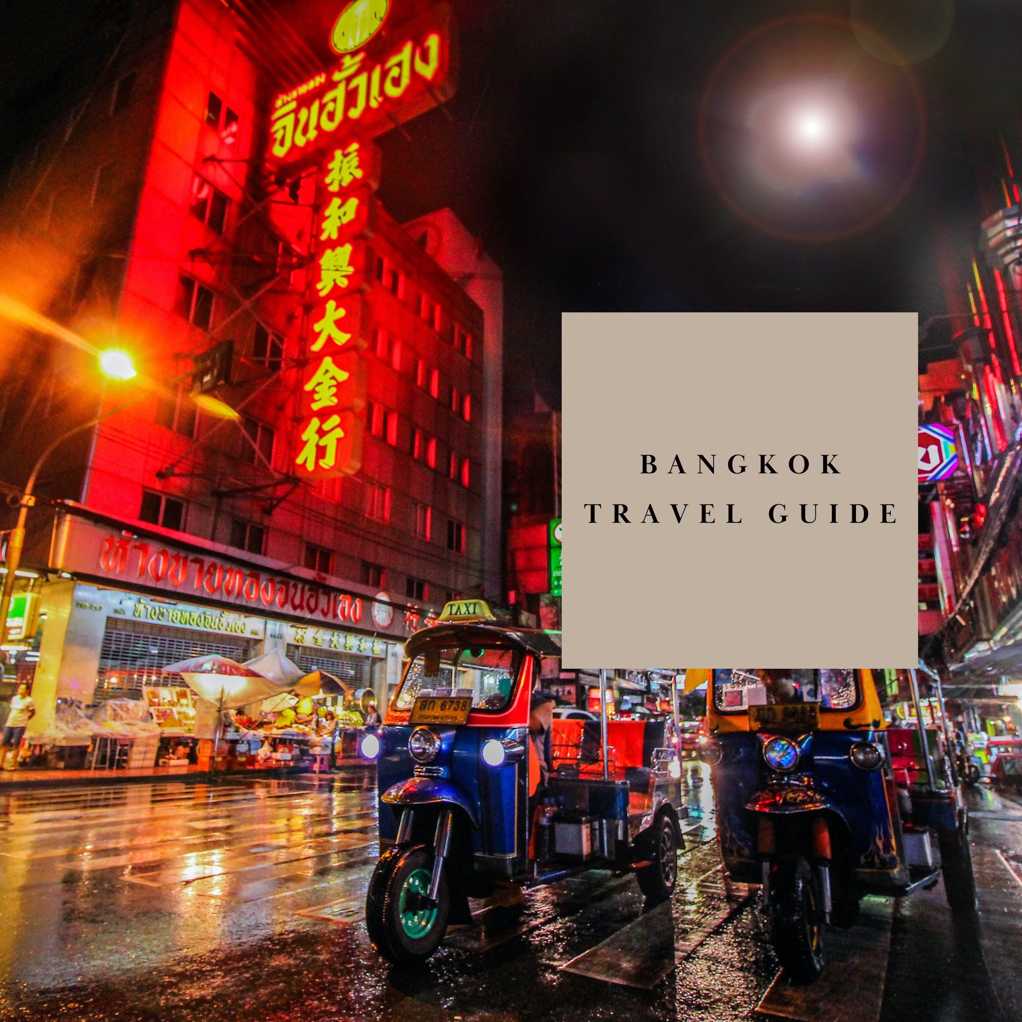 Bangkok Travel Guide - Etsy