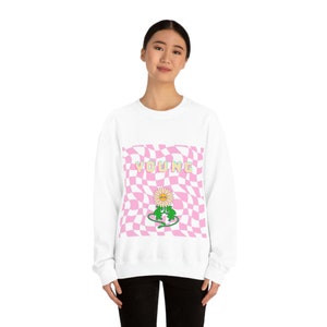 Cool "Young" Sweatshirt, Unisex Heavy Blend Crewneck, Trippy Sweatshirt, Cool Sweatshirt