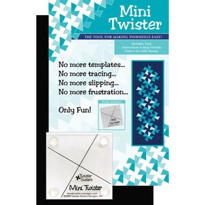 Twister - Mini Twister Template - Uses 4.5&quot; squares - By Twister Sisters Designs