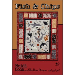Panel Pattern - Fish & Chips Pattern by Villa Rosa Designs