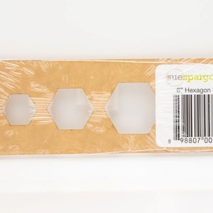 Hexagon Ruler : Creative Stitching Tools - Sue Spargo