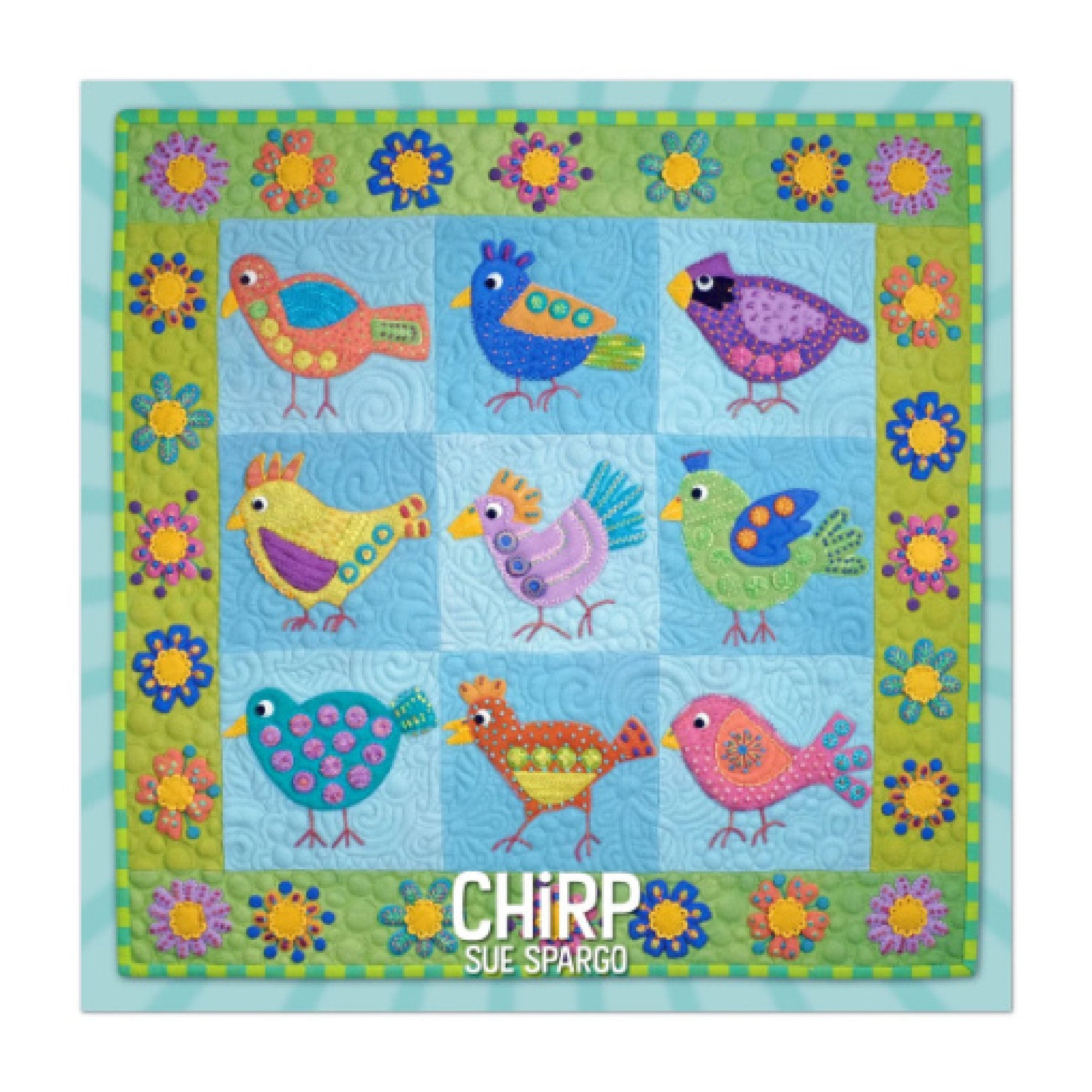 Chirp Book by Sue Spargo Etsy