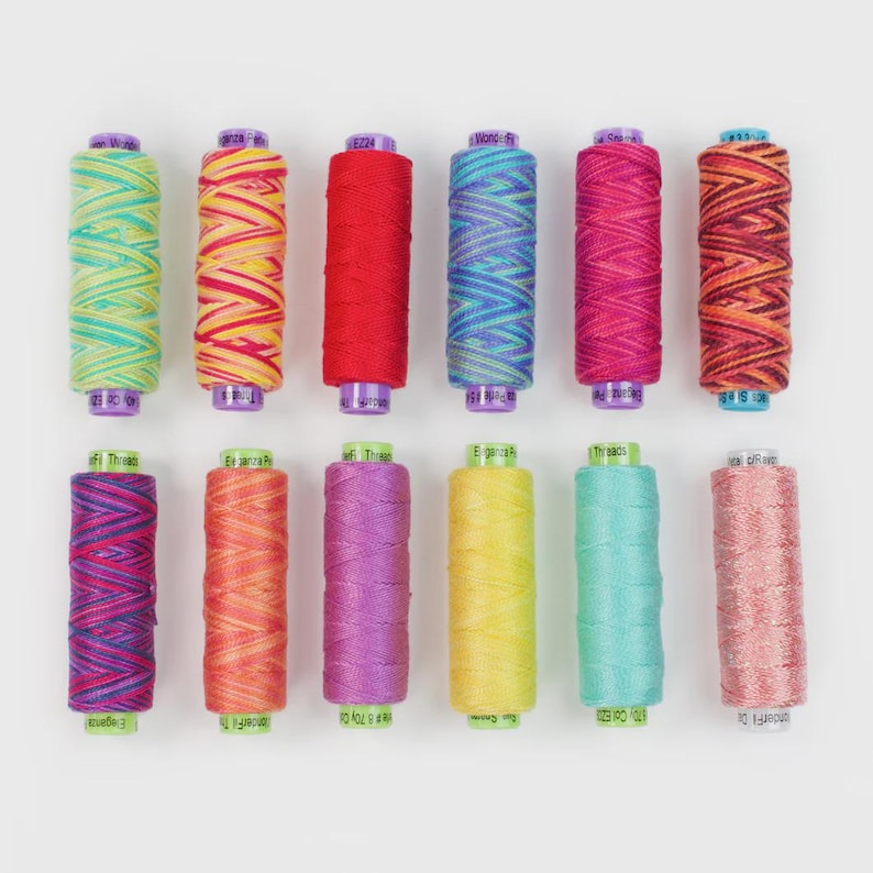 Sampler Series – Flower Play Embellishment Thread Pack by Sue Spargo ...